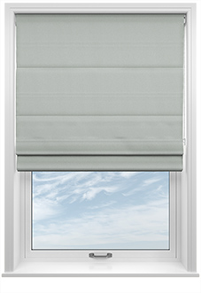 Wexley, Feather Grey - Twist&Fit Roman Blind
